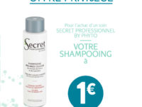 Offre privilège : shampooing 1 €