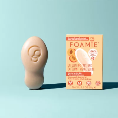 Exfoliant visage solide Peau normale à grasse Foamie